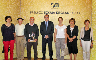 Durango Kirol Taldea, premiado por la Diputación de Bizkaia