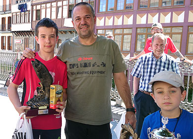 El Campeonato infantil de Pesca reúne a 16 participantes