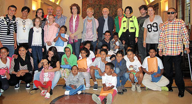 “Salam aleikum'” y “privet” como saludos de bienvenida