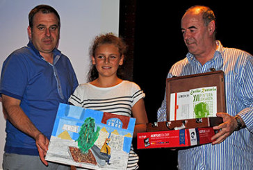 Una biznieta de Enrike Renteria gana el concurso de pintura dedicado al autor