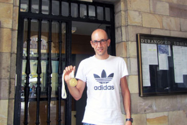 Un agente de Durango, medalla de oro en los Juegos Europeos de Policías y Bomberos