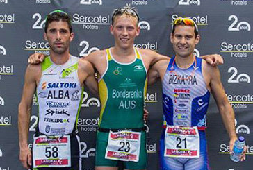 Bizkarra cierra una excelente semana con un tercer puesto en el Triatlón de Sestao