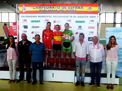 Maialen Aramendia consigue dos medallas de plata en el Campeonato de España de Pista