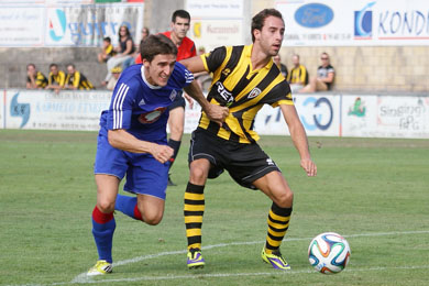 Amorebieta y Barakaldo firman tablas en un intenso derbi