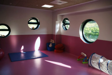 Cae parte del techo de la haurreskola de Abadiño con media docena de bebés dentro