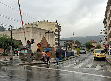 Berriz aumentará la seguridad peatonal en la calle Geltoki