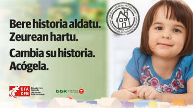 Se buscan personas y familias dispuestas a acoger a menores