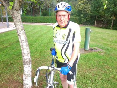 “El médico me dijo que tenía el corazón cansado; normal, la víspera hice 100 kilómetros”