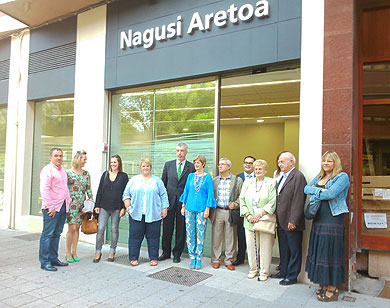 Más de 900 zornotzarras han visitado el Nagusi Aretoa desde su apertura en octubre