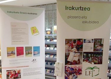 Iurreta organiza un taller práctico y una exposición para facilitar la lectura