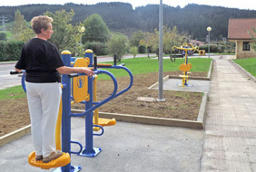 Berriz instala un parque de ejercicios para mayores