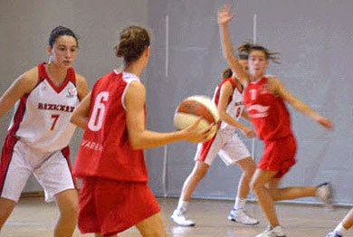 Larrea acoge este fin de semana el Campeonato de Euskadi infantil de Baloncesto