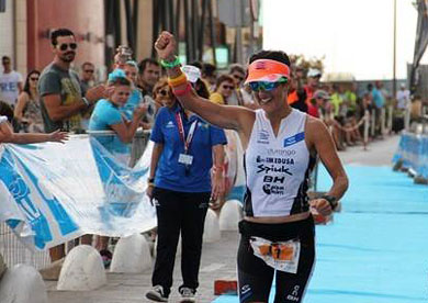 Gurutze Frades, campeona de España de Triatlón por cuarto año consecutivo