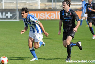 El efectivo ataque donostiarra bloquea al Amorebieta