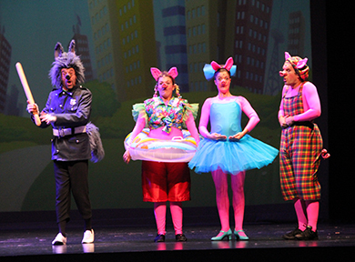 La versión urbana de ‘Los 3 cerditos’ llega a Amorebieta