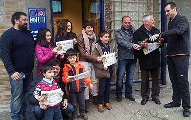 La Lotería del Niño reparte en Abadiño 3 millones de euros