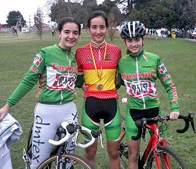 Saioa Gil logra el Campeonato de España cadete de ciclocross