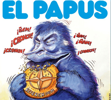 El Papus aldizkariari buruzko erakusketa ikusgai Elorrion