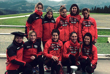 Iraia García cumple su papel de favorita en el Campeonato de Bizkaia de Cross de Berriz