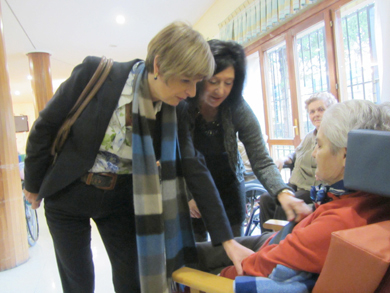 Implantan en la Residencia de Elorrio un sistema para reducir las sujeciones físicas