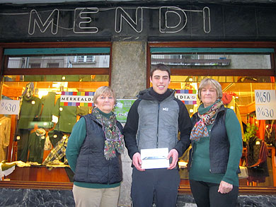 Julen Martinezek eskuratu du urtarrileko ipada