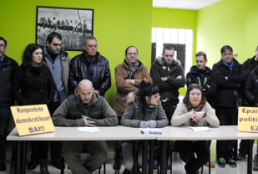 Zornotzako gehiengo sindikalak epaiketa politikoei ezetza adierazi die