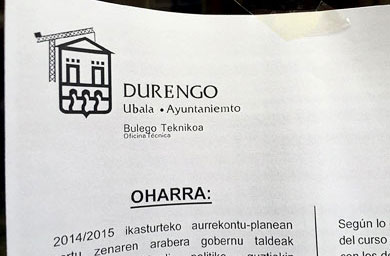 Ernaik bideo baten aldarrikatu du bando faltsuen egile izatea