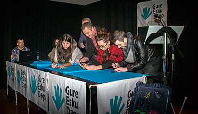 Zornotzako Gure esku dago ekimenak 2015erako dinamikak aurkeztu ditu