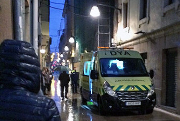 Un trabajador de 45 años resulta herido tras caer desde un andamio en el Casco Viejo