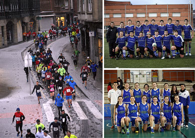 La Herri Krosa vence al granizo