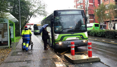 Bizkaibus amplía el servicio por la noche en dos líneas que unen Durango y Elorrio