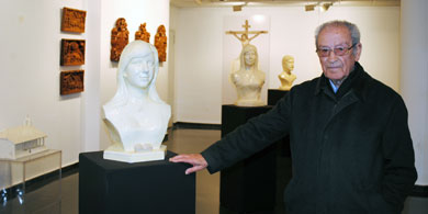 “He aprendido a trabajar con los materiales mientras iba haciendo las obras”