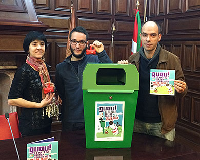 El Consistorio berriztarra presenta sus espacios de esparcimiento para perros