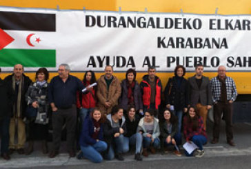 Durangaldea vuelve a volcarse con el pueblo saharaui