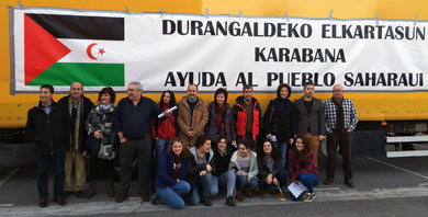 Durangaldea vuelve a volcarse con el pueblo saharaui