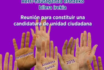 Podemos convoca la primera reunión para la constitución de una candidatura ciudadana