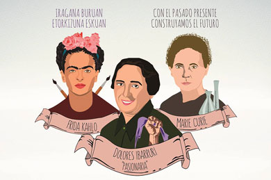 Jóvenes de Abadiño pintarán la próxima semana un mural contra la violencia sexista