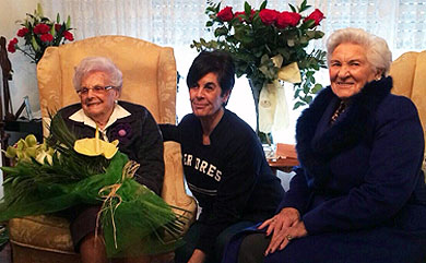 Josefi Alonso cumple 100 años