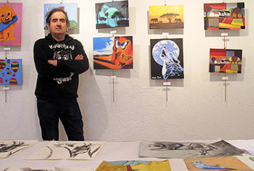 La academia Kurutziaga expone la obra de sus jóvenes artistas