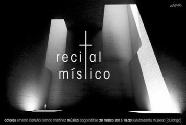 Un recital místico evocará el sábado la obra de Santa Teresa de Jesús en Durango