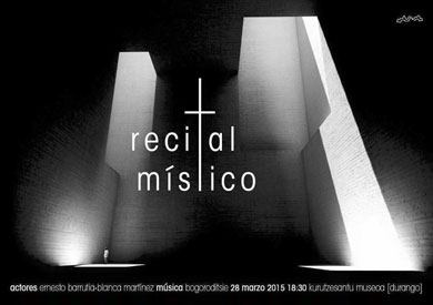 Un recital místico evocará el sábado la obra de Santa Teresa de Jesús en Durango