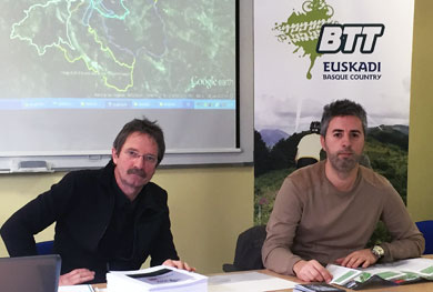 Aficionados a la BTT contarán con una ruta de más de 100 kilómetros en Durangaldea