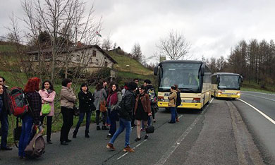 Nueva avería del autobús que cubre la línea Durango-Gasteiz