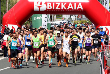 Carlos Alonso y Kaoutar Boulaid muestran su fortaleza en la Prueba Urbana de Iurreta