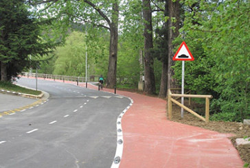 Izurtza culmina su red peatonal hasta el polígono Arbizolea