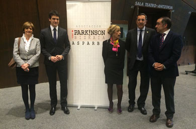 La Diputación vuelve a mostrar su respaldo a los enfermos de Parkinson de Bizkaia