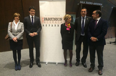 La Diputación vuelve a mostrar su respaldo a los enfermos de Parkinson de Bizkaia
