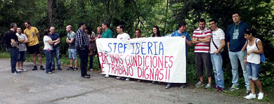 La plantilla zornotzarra de Stef Iberia convocará paros si no hay acuerdo con la dirección