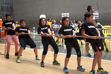 Meritoria actuación del club Heki de Iurreta en la final de Bizkaia de Herri Kirolak