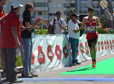 El durangués Asier Agirre logra la plata en el Mundial de media maratón disputado en Portugal